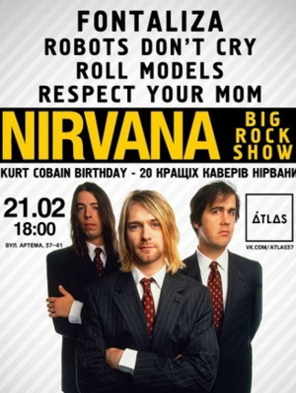 Nirvana big rock show Nirvana big rock show