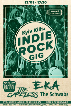 Kyiv Kills: Indie Rock GIG